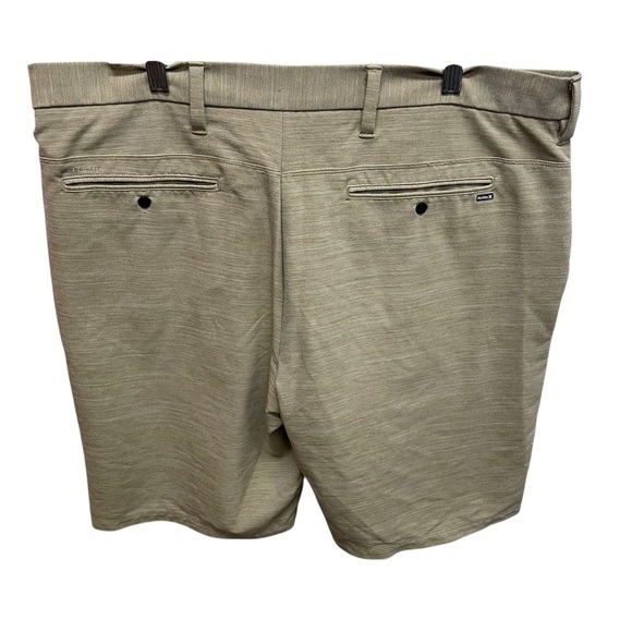 Hurley Nike collaboration golf chino shorts men’s size 36 tan activewear - Picture 2 of 8